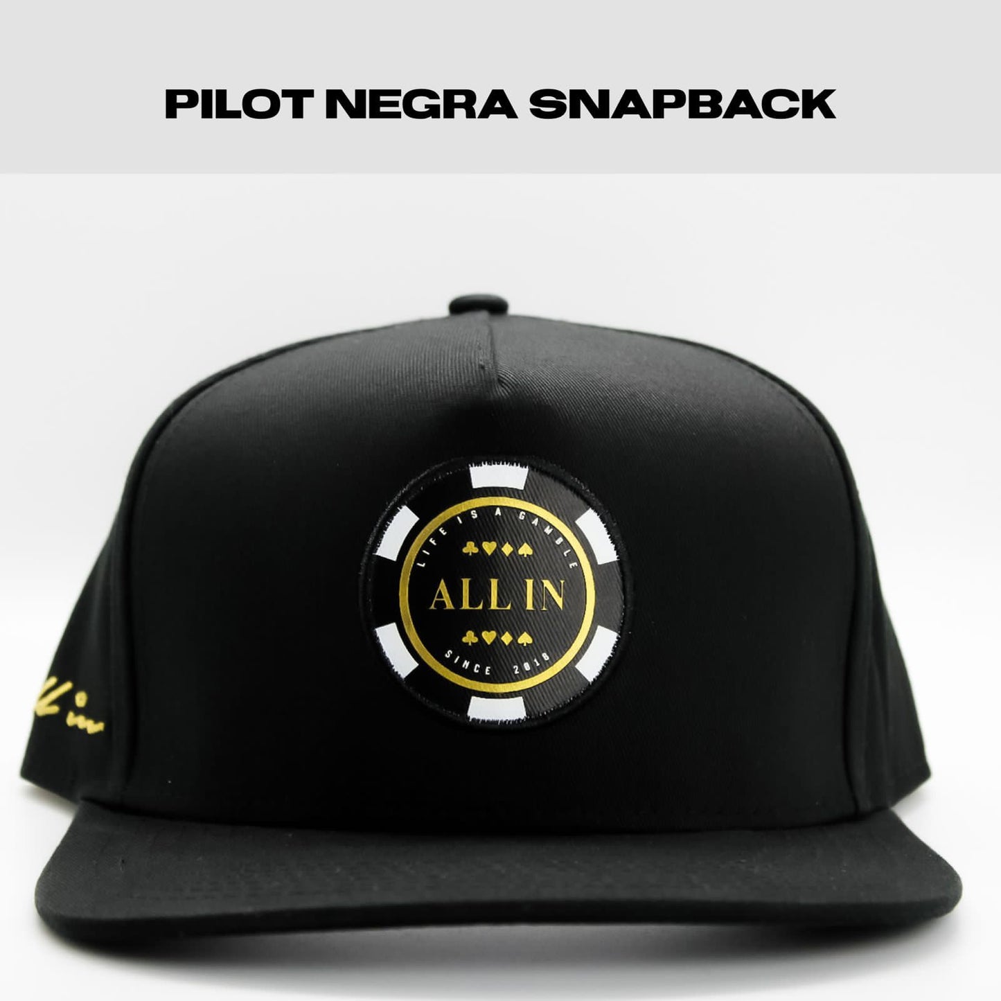 Gorra All in Pilot Negra