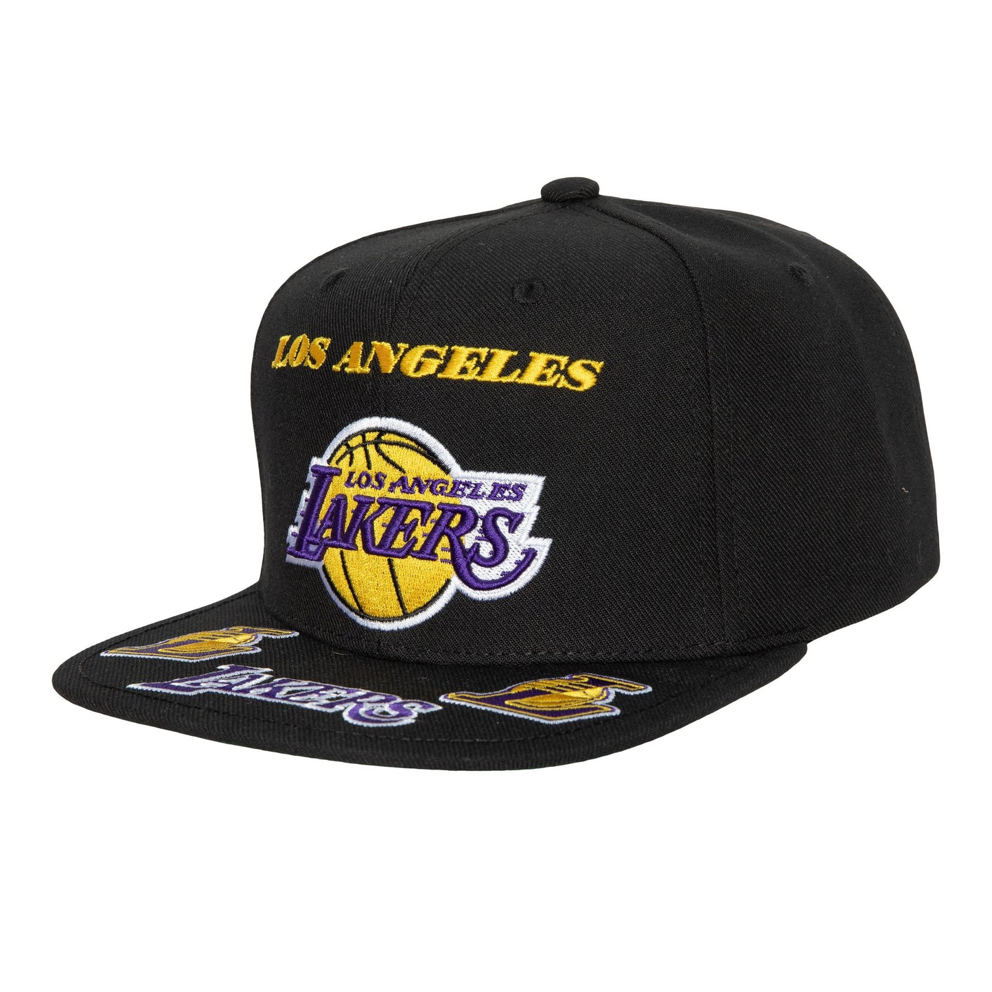 NBA FRONT LOADED SNAPBACK LAKERS BLCK