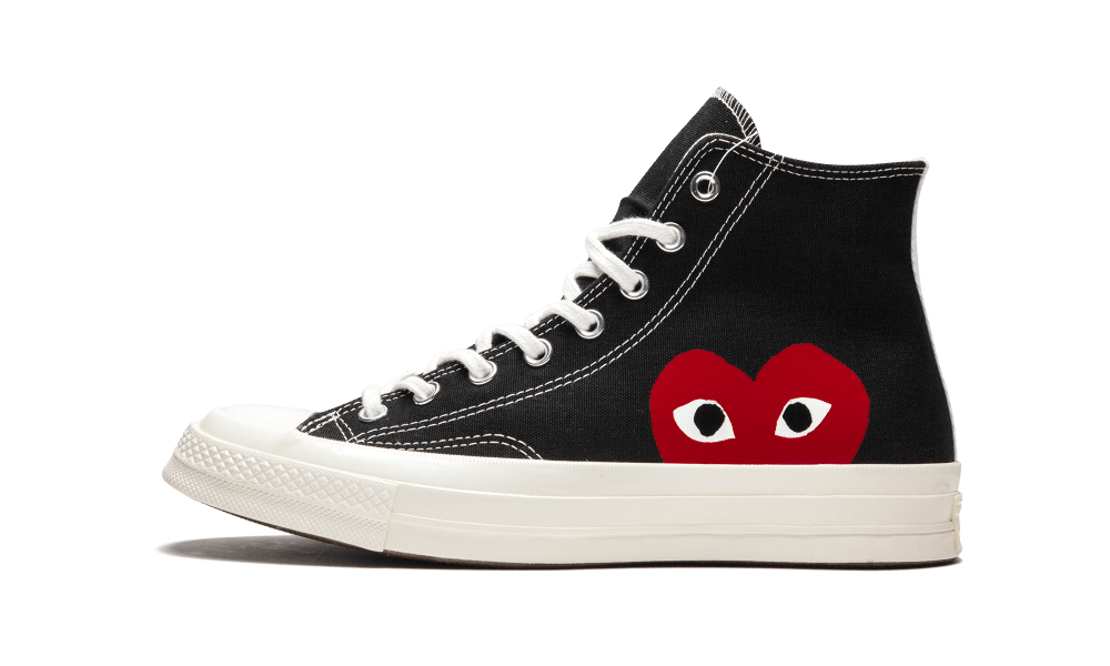 Converse Chuck Taylor All-Star 70s Hi Comme des Garcons PLAY Black (GS)