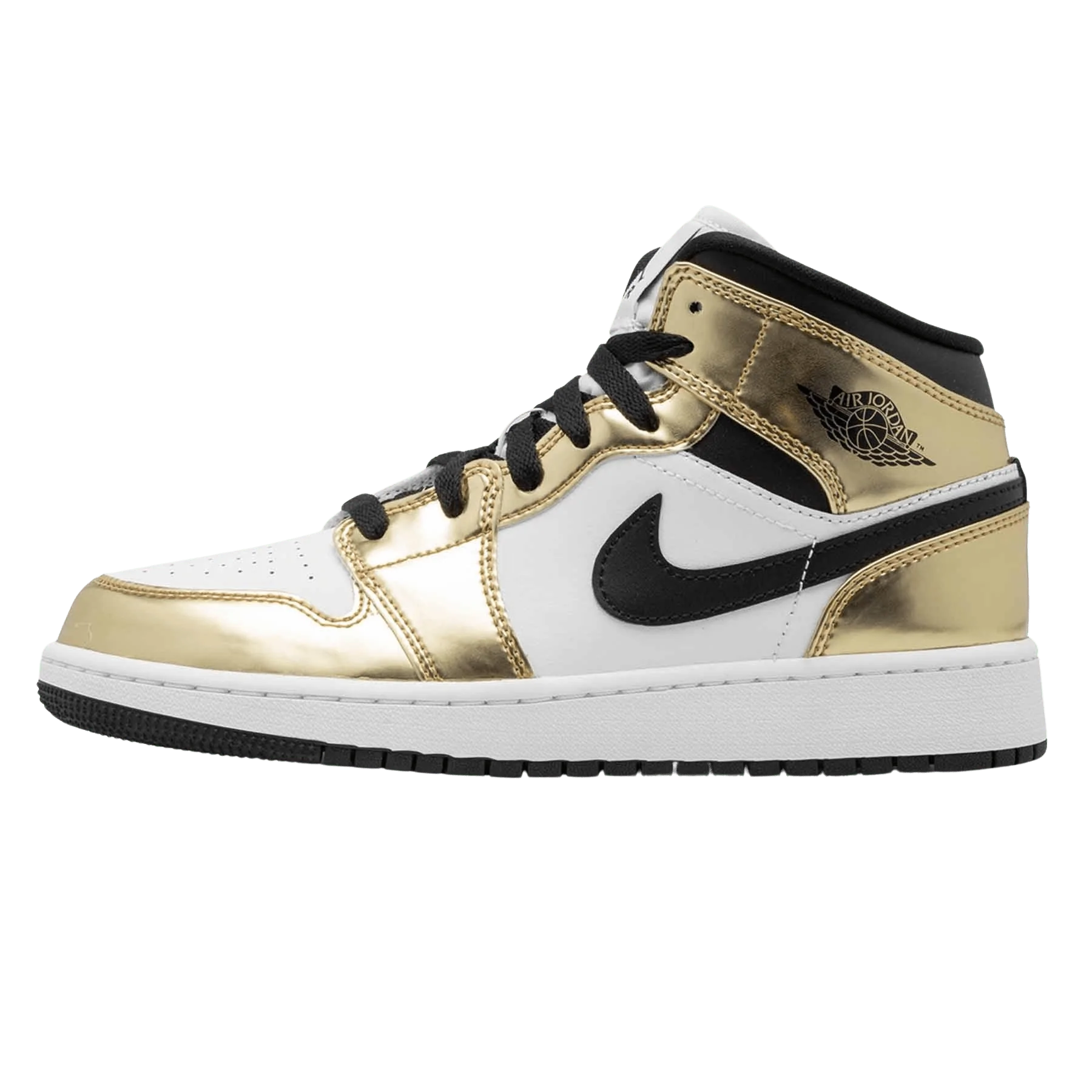 Gold and black jordan top 1