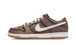 SB Dunk Low Pro Paisley Brown