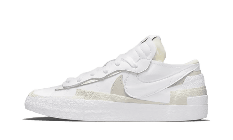 Blazer Low Sacai White Patent Leather