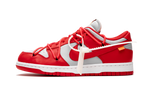 Dunk Low Off-White University Red (GS)
