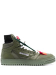 OFF-WHITE tenis altos Off-Court 3.0 Military Green