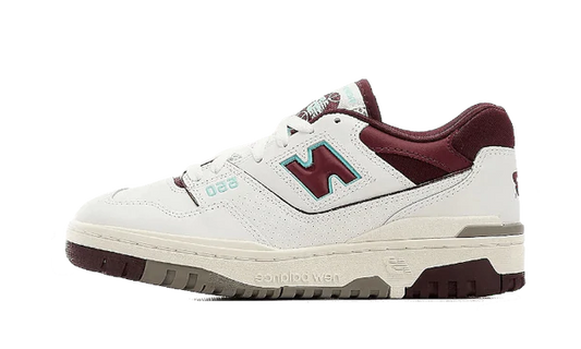 New Balance 550 White Burgundy