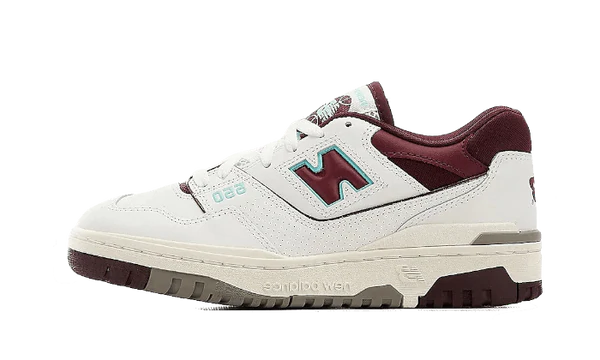 New Balance 550 White Burgundy