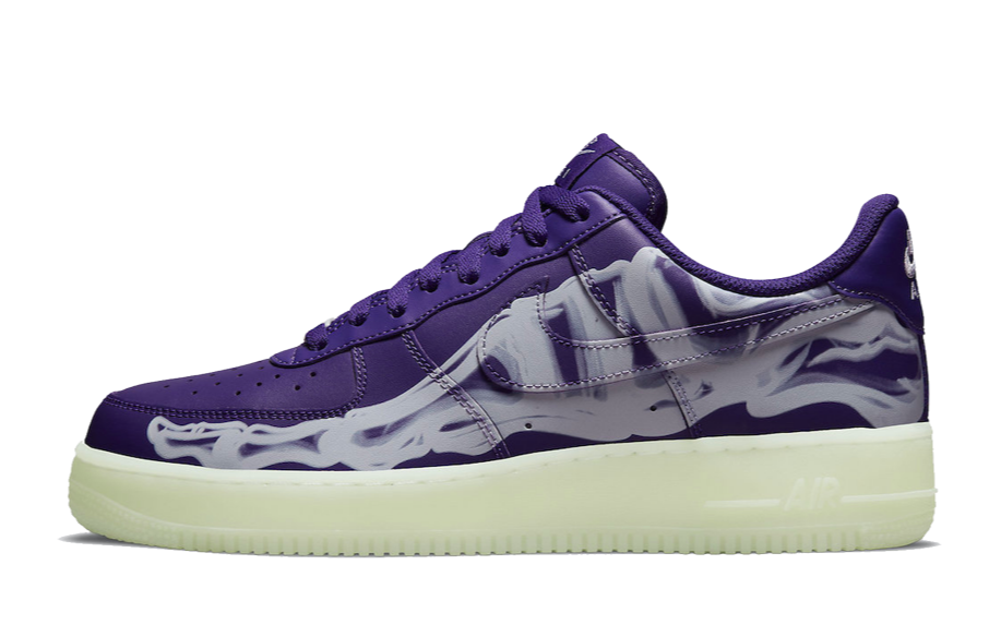 Air Force 1 Low '07 QS Purple Skeleton Halloween (2021)